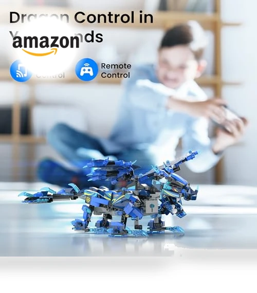 Dragon Building Kit with Remote Control — Construction Kits, Sillbird