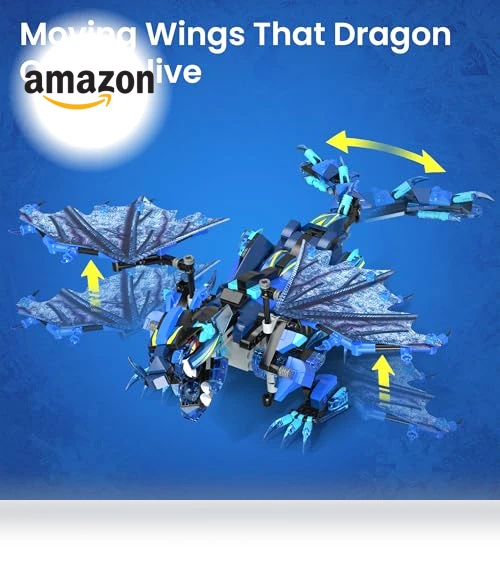 Dragon Building Kit with Remote Control — Construction Kits, Sillbird