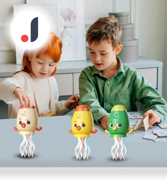 Electric LED Octopus Toy — Interactive Learning Devices, Vogue Wardrobe