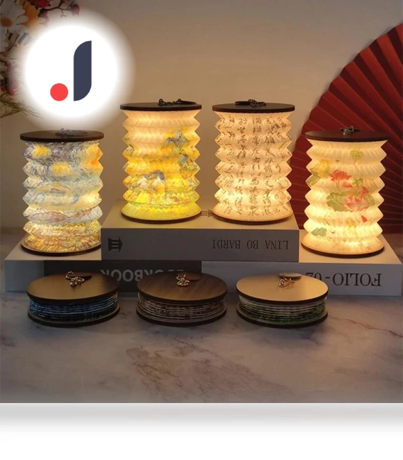 Folding Desk Lamp with Touch Control — Desk & Table Lighting, weve