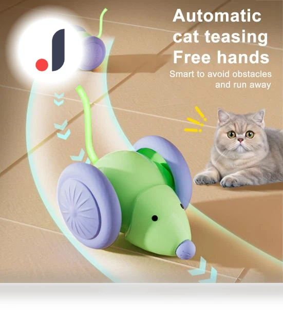 Interactive Cat Toy Mouse — Cat Playthings, Pet park