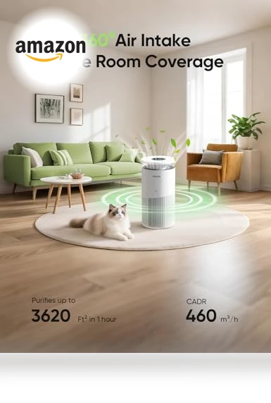 Large Room Air Purifier — HEPA Air Purifiers, Dhyala