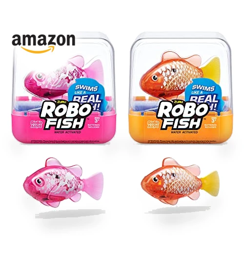 Robo Fish Robotic Swimming Fish — Interactive Animal Companions, ZURU
