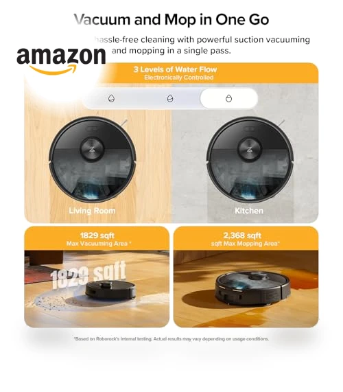 Robot Vacuum and Mop — Smart Cleaning Robots, Roborock
