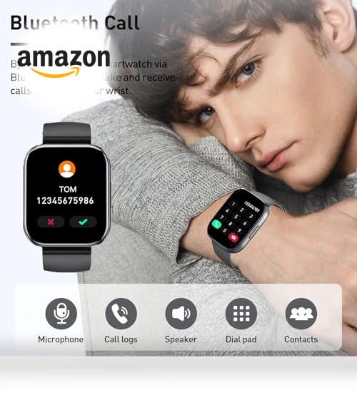 Smart Watch with Bluetooth Calling — Smartwatches, Cillso