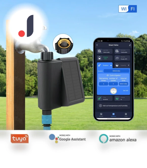 Smart Watering Timer with Solar Power — Controllers, Tuya