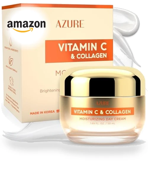 Vitamin C & Collagen Face Moisturizer — Facial Hydration, Azure Cosmetics