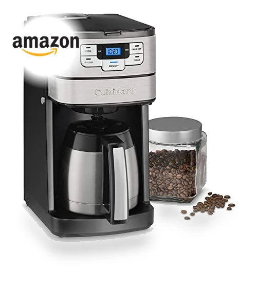 10 Cup Coffee Maker with Grinder — Electric Blade Coffee Grinders, Cuisinart