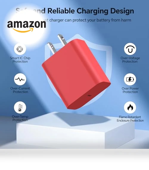 20W Fast Charging Wall Charger with 10 FT USB Lightning Cable — Chargers, Shenzhen Zhengyuhong Electronic Technology Co., Ltd