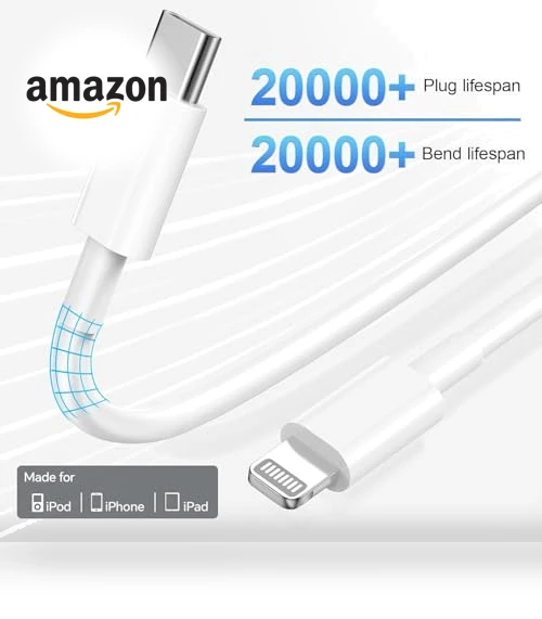 20W Fast Charging Wall Charger with 10 FT USB Lightning Cable — Chargers, Shenzhen Zhengyuhong Electronic Technology Co., Ltd