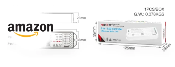5 in 1 LED Controller — Smart Home Modules, MiBOXER