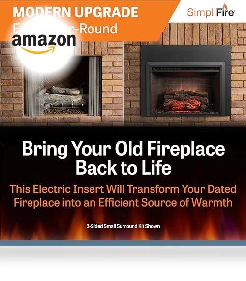 Electric Fireplace Insert — Electric Heating Solutions, SIMPLIFIRE