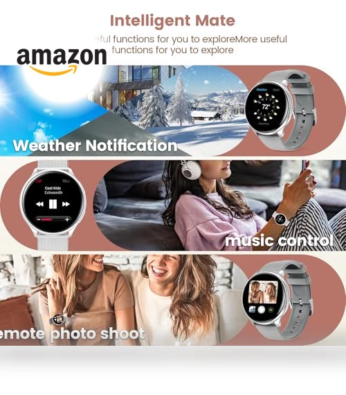 Fitness Watch with HR/BP/SpO2 Monitor — Smartwatches, RifePhi