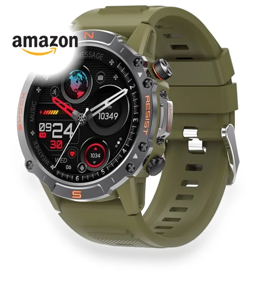 Military Rugged Smart Watch — Smartwatches, WalkerFit