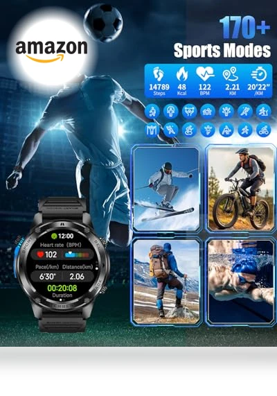 Military Smart Watch with GPS — Smartwatches, PODOEIL