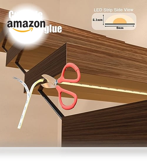 Motion Sensor LED Stair Lighting Kit — Step Lights, RWOFNIA