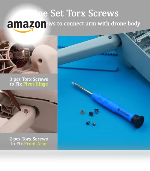 Original Pivot Hinge Torx Screws for DJI Mini Drones — Drones, iMusk