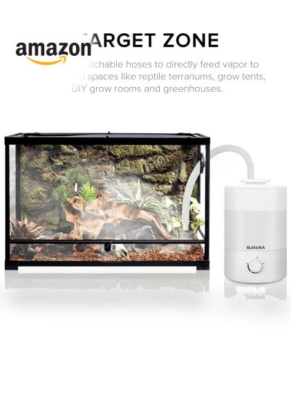 Reptile Fogger Humidifiers Mister — Hygrometers, BLEREMA