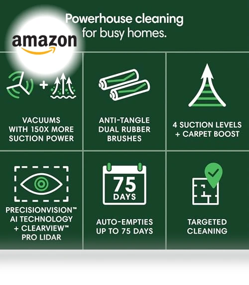 Robot Vacuum with AutoEmpty Dock — Smart Cleaning Robots, iRobot
