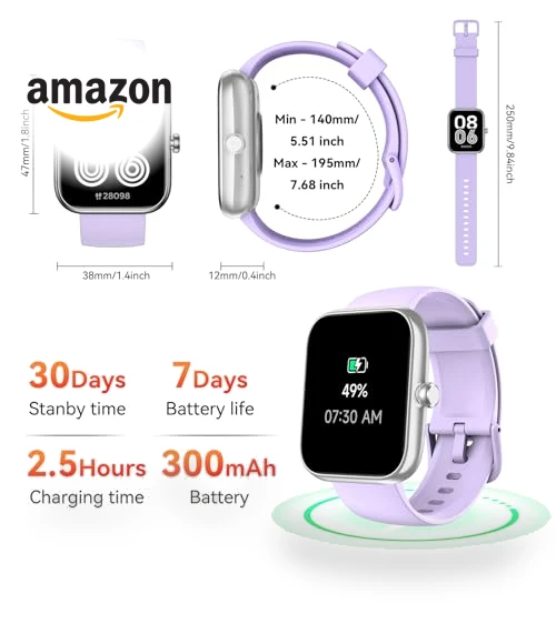 Smart Watch with Alexa Built-in — Smartwatches, Senbono