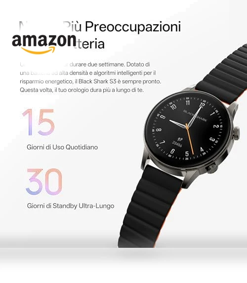 Smartwatch with Magnetic Strap — Smartwatches, Black Shark