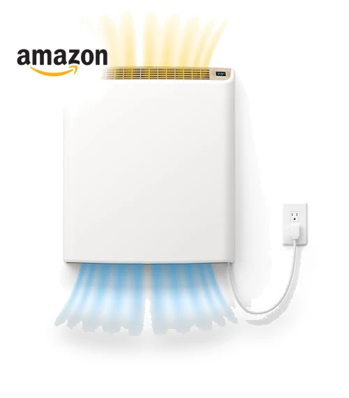 Wi-fi Plug-in Electric Wall Heater — Heaters, ENVI