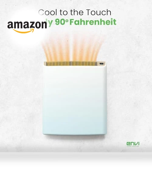 Wi-fi Plug-in Electric Wall Heater — Heaters, ENVI