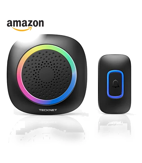 Wireless Doorbell with RGB Alarm Lighting — Kits, TECKNET