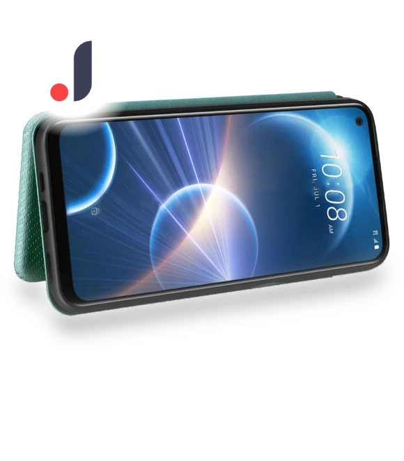 Card Holder Carbon Fiber Texture PU Leather Case Stand Phone Cover — Phone Accessories, Smartwatch 2025