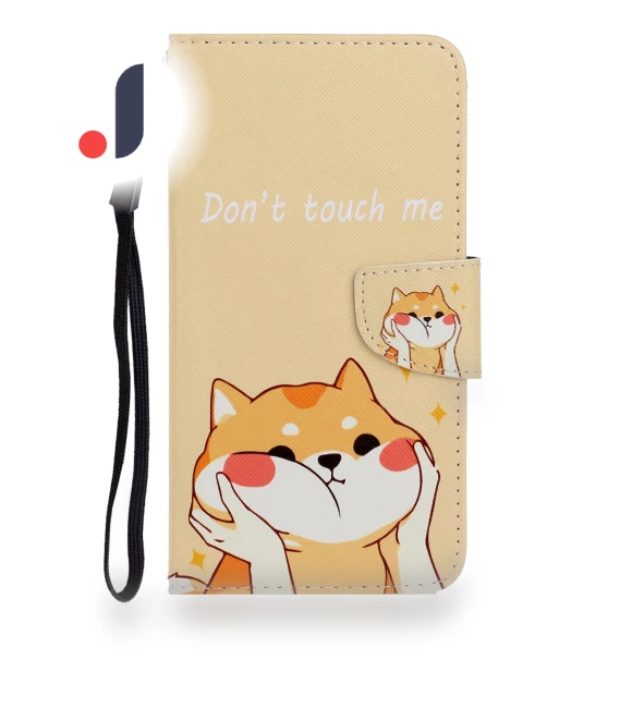 Cross Texture PU Leather Wallet Case — Flip Cases, Smartwatch 2025