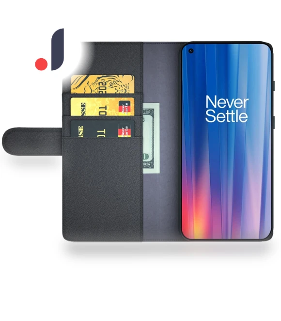Genuine Split Leather Phone Cover with Wallet Stand — Basic Cases, Smartwatch 2025