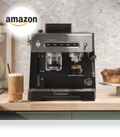 Grind & Brew Espresso Machine — Electric Blade Coffee Grinders, Cuisinart