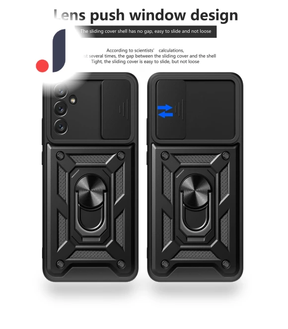 Hybrid Back Cover with Ring Kickstand — Back Covers, Smartwatch 2025