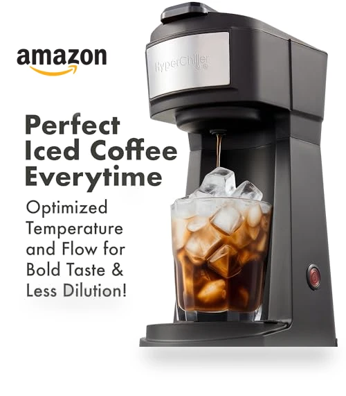 HyperChiller Iced/Hot Coffee Maker — Coffee & Espresso Combos, Elite Gourmet