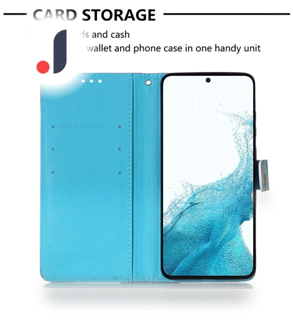 Leather Case with Wallet Stand and Strap — Phone Accessories, Smartwatch 2025