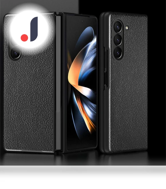 Litchi Texture PU Leather Coated PC Phone Cover — Phone Accessories, Smartwatch 2025