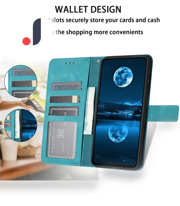 Magnetic Flip Leather Phone Cover with Strap — Flip Cases, Smartwatch 2025