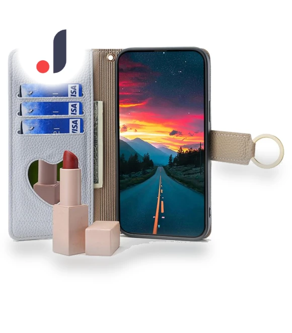 Magnetic Phone Case Zipper Purse Stand Crossbody Cover with Chain Lanyard — Smartwatch Protectors, Smartwatch 2025