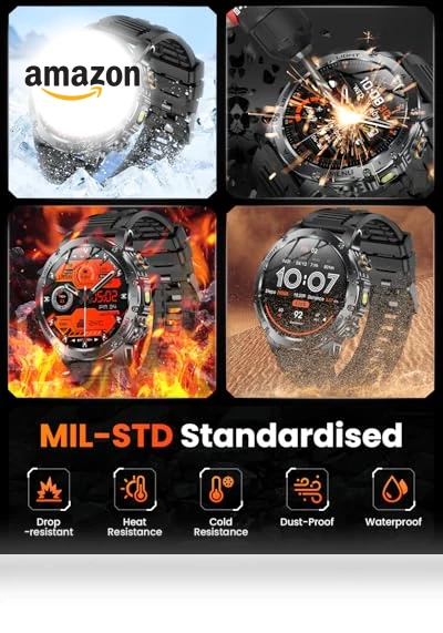 Military Smart Watch — Smartwatches, Karchilor