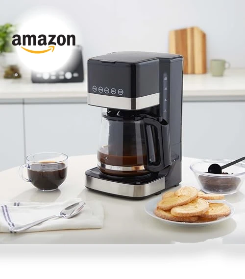 Programmable Drip Coffee Maker — Coffee & Espresso Combos, Amazon Basics