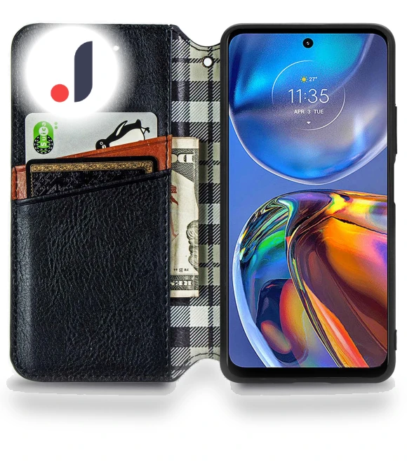 PU Leather Case Rhombus Imprint Wallet Stand Phone Cover — Phone Accessories, Smartwatch 2025