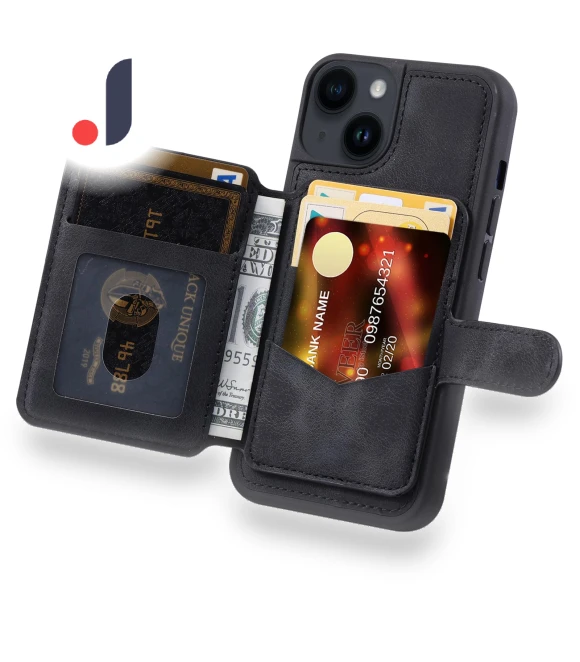 RFID Blocking Phone Case with Wallet Kickstand — Bumpers, Smartwatch 2025