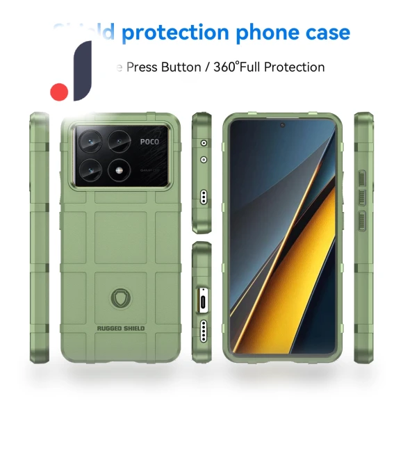 Square Grid Texture Non-slip TPU Phone Cover — Phone Accessories, Smartwatch 2025