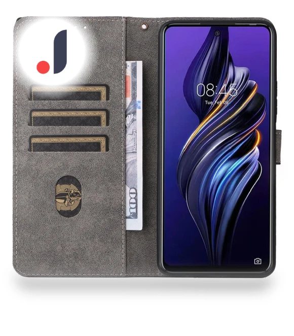 Stand Shell RFID Blocking Wallet Phone Cover with Strap — Smartwatch Protectors, Smartwatch 2025