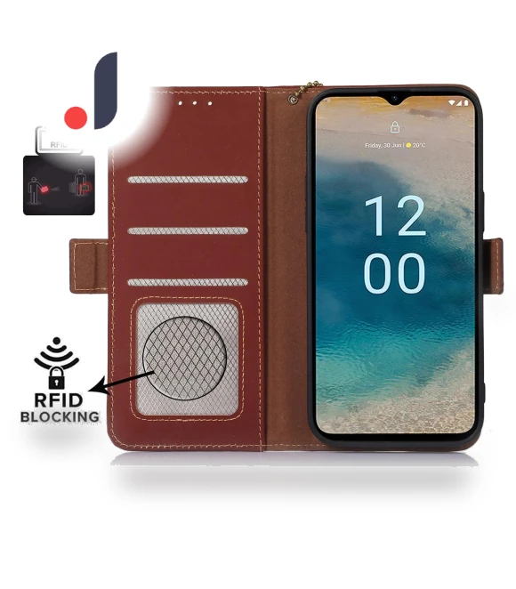 Stand Wallet RFID Blocking Phone Case — Phone Accessories, Smartwatch 2025