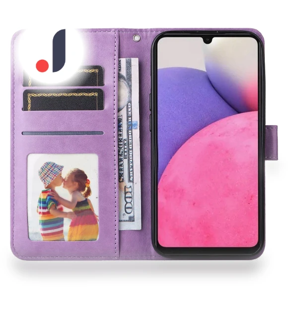 Sunflower Imprinted Folio Flip Phone Case — Bumpers, Smartwatch 2025