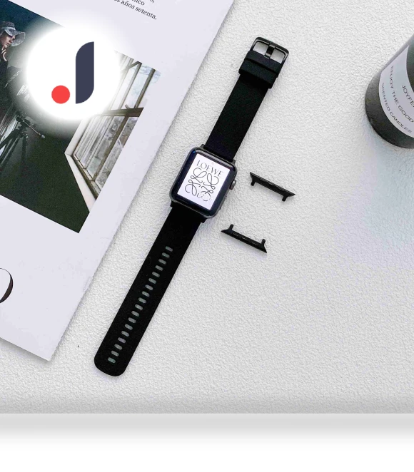 Textured Silicone Smart Watch Band — Smartwatch Straps, Smartwatch 2025