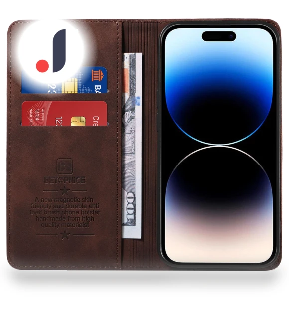 Wallet TPU+PU Leather Phone Cover with RFID Blocking and Stand — Basic Cases, Smartwatch 2025