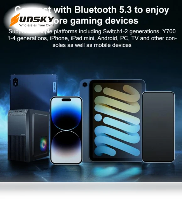 Wireless Bluetooth Stretch Game Controller — Game Controllers, GameSir