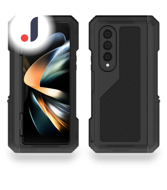 Aluminium Alloy+Silicone Phone Case with Screen Protector — Phone Accessories, Smartwatch 2025